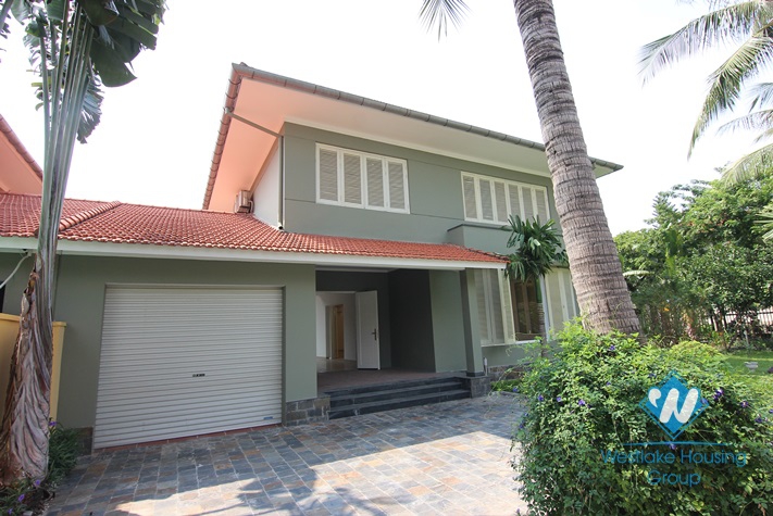 Gorgeous villa with beautiful garden to rent in Dang Thai Mai, Tay Ho area